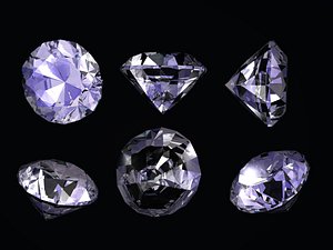 3ds max diamond gem