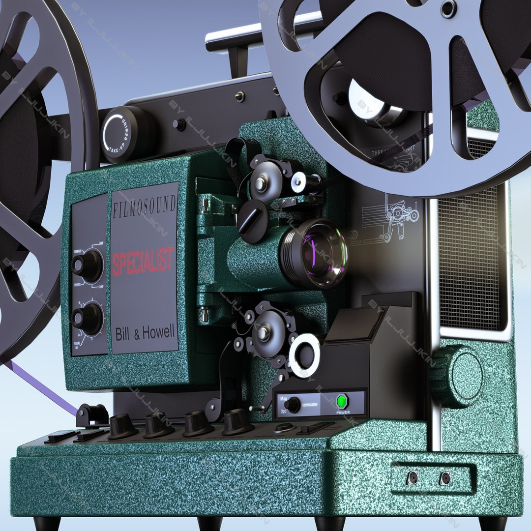 Retro Cinema Projector, Technology Stock Footage ft. 16mm & Sprocket -  Envato Elements