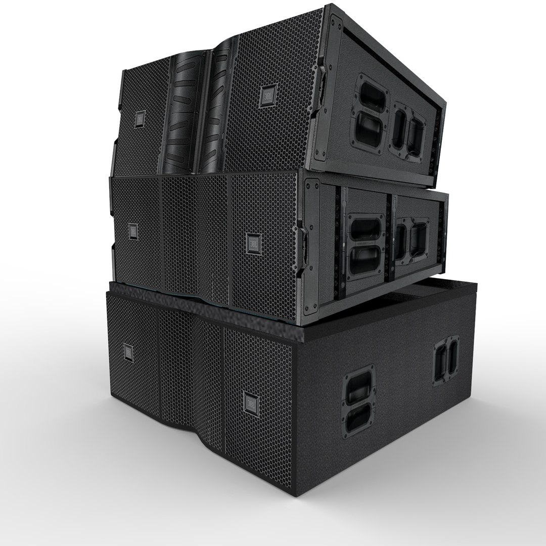 Jbl Vtx Line Array 3d 3ds