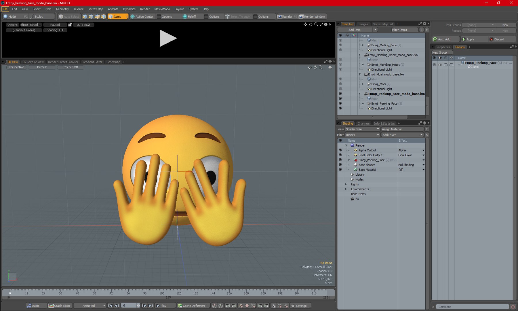 Emoji Peeking Face 3D https://p.turbosquid.com/ts-thumb/Ot/RMPmBp/nX/emojipeekingfacemb3dmodel023/jpg/1717994057/1920x1080/fit_q87/1f77d10189b25e7dbbc2b8b3190f608251167c9c/emojipeekingfacemb3dmodel023.jpg