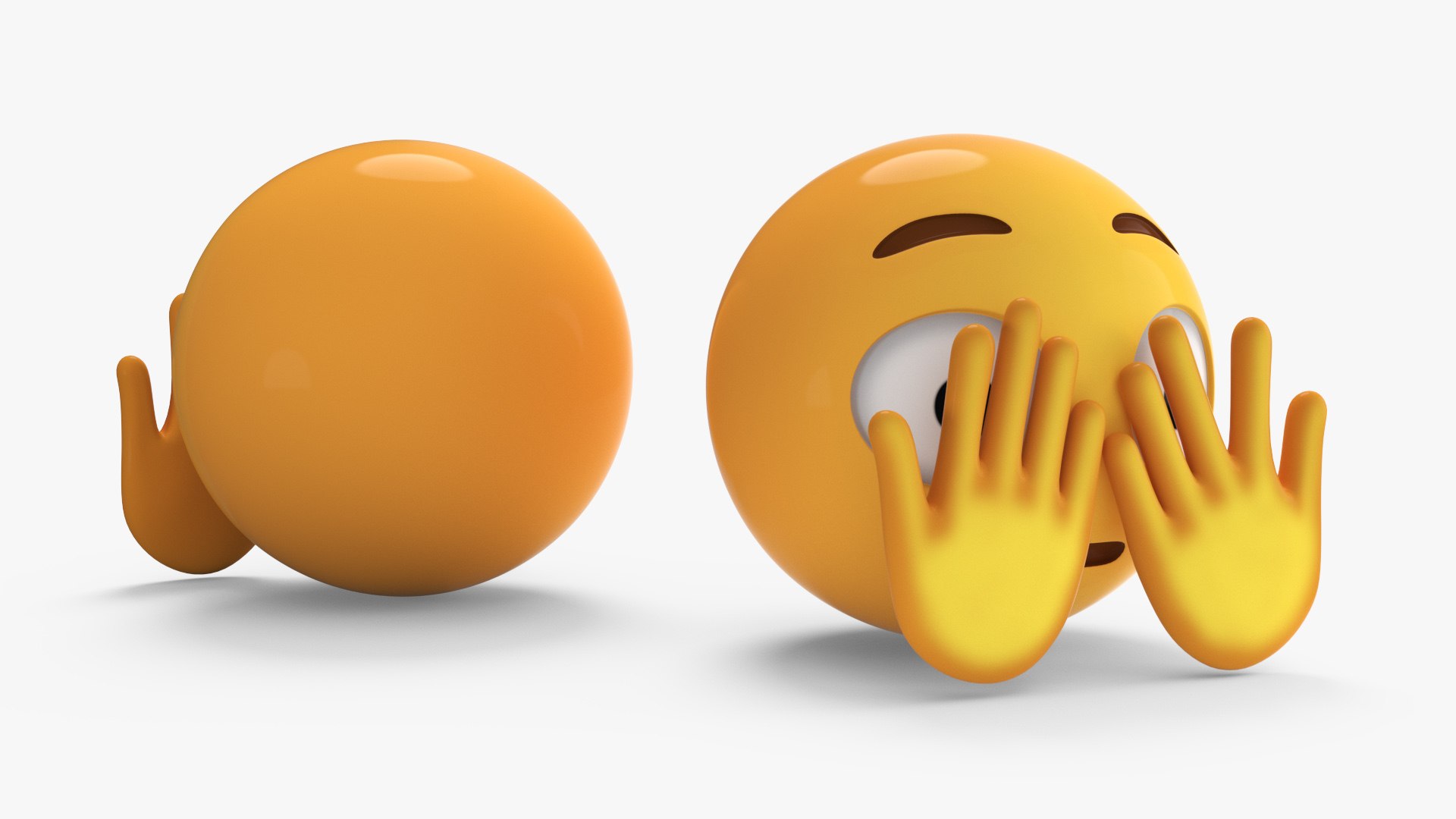 Emoji Peeking Face 3D https://p.turbosquid.com/ts-thumb/Ot/RMPmBp/qm/emojipeekingfacemb3dmodel005/jpg/1717994005/1920x1080/fit_q87/6e75480ecc11ba6dcd6f199a308b681b4ba8ab31/emojipeekingfacemb3dmodel005.jpg