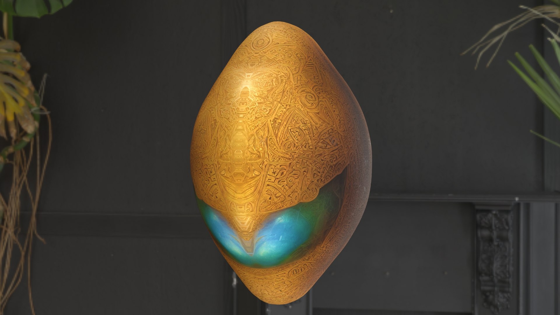 3D Egyptian Egg 1 - TurboSquid 1988088