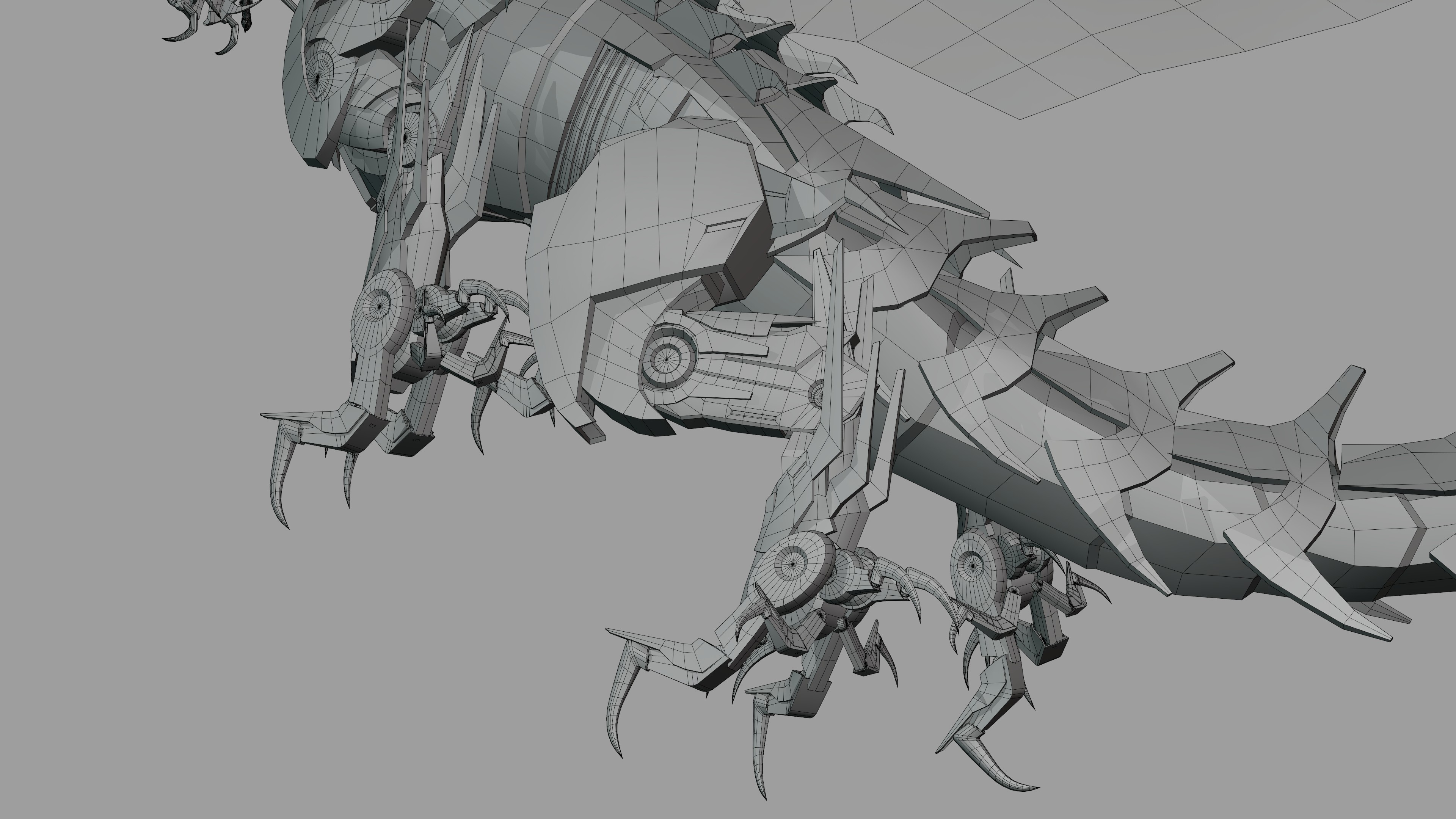 Predaking Mecha Dragon Transformers Prime model - TurboSquid 1817559