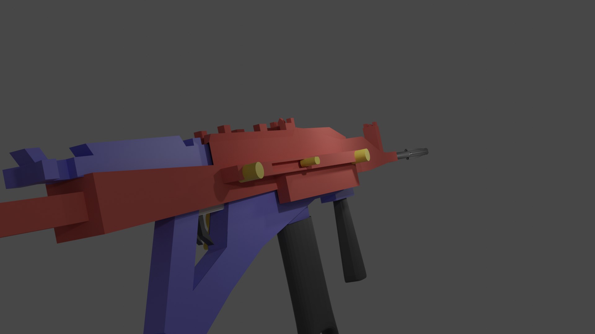 Assault Rifle Model - TurboSquid 1399770