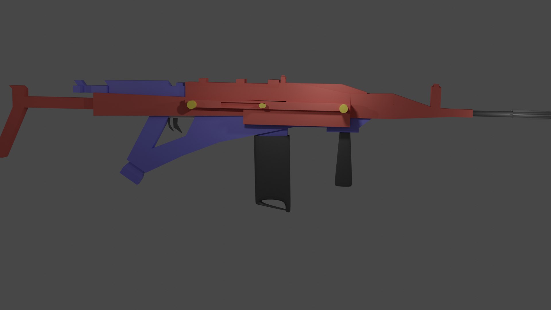 Assault Rifle Model - TurboSquid 1399770