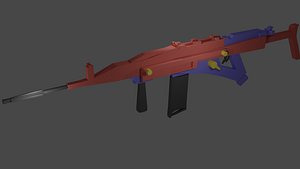 assault rifle model