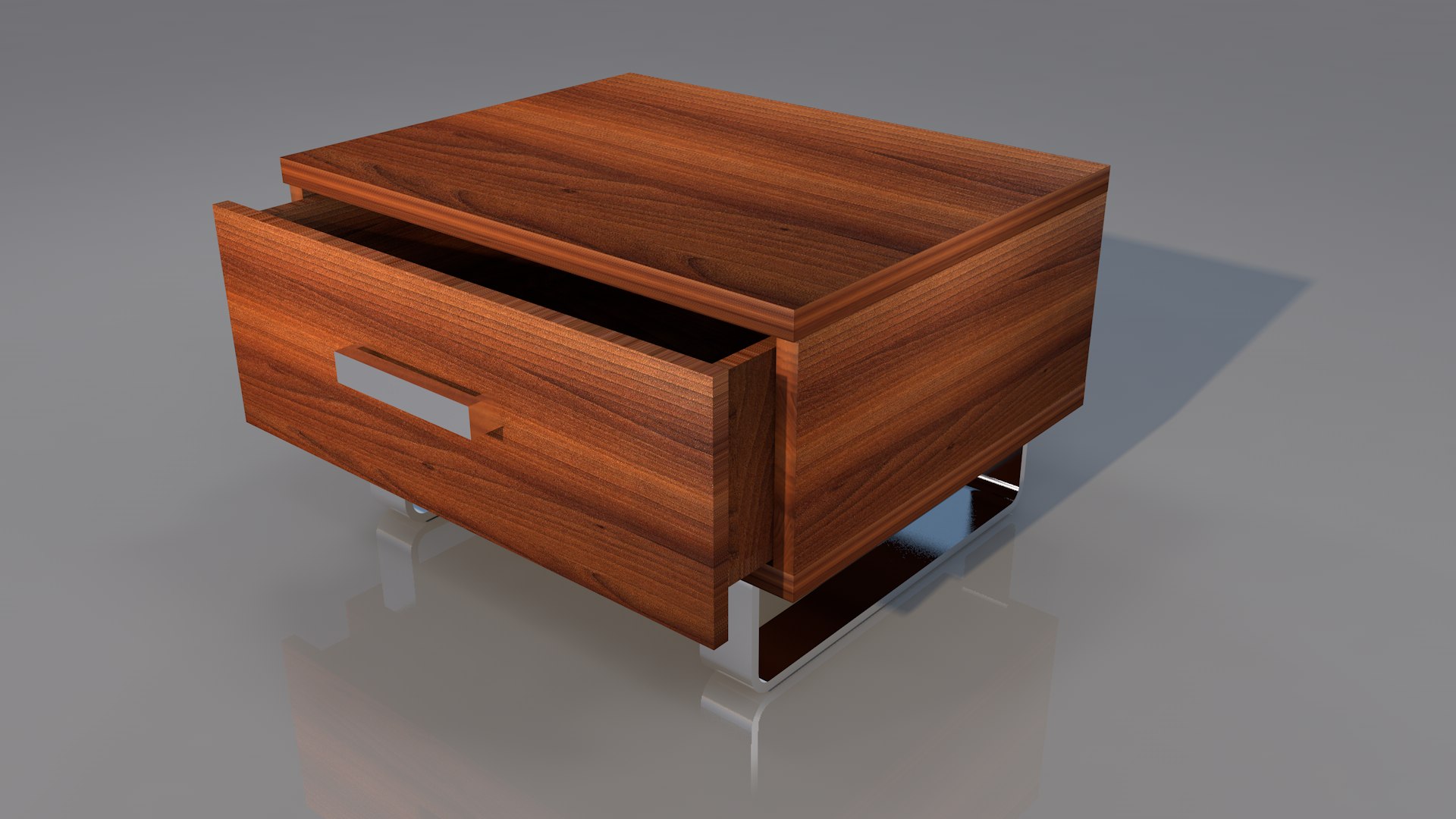 3D Bedside Table Model - TurboSquid 2393513