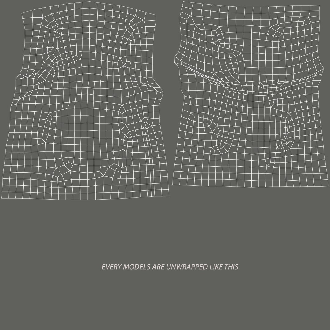 3D model Base Cloths Mesh Collection - TurboSquid 1790456