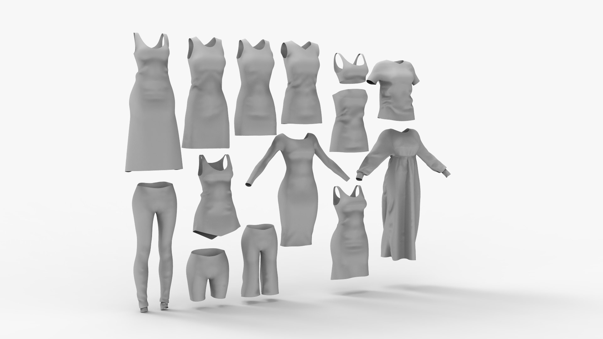 3D Model Base Cloths Mesh Collection - TurboSquid 1790456