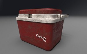 3D model cooler picnics