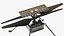 3D model NASA Ingenuity Mars Helicopter Dusty