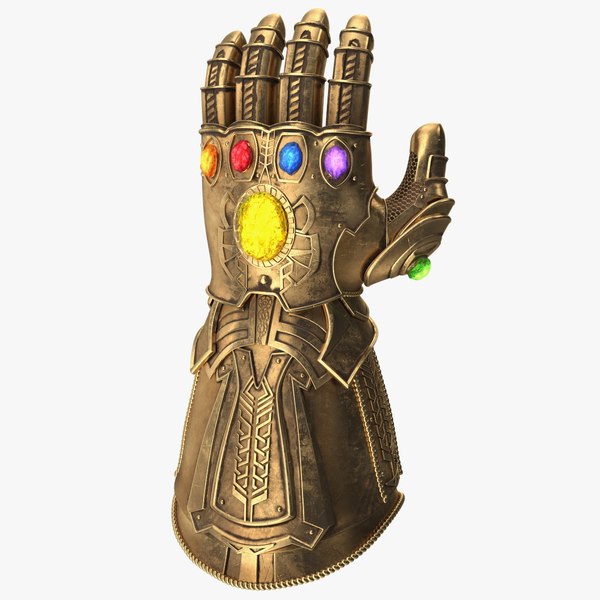 Guanto dell'Infinito di Thanos Modello 3D