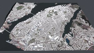 Cityscape Halifax Canada model