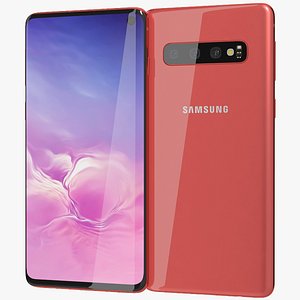3D realistic samsung galaxy s10
