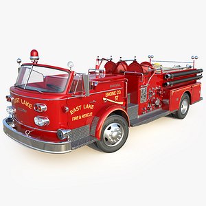 Fire truck American LaFrance 900