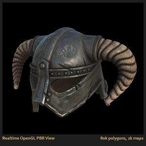 Barbarian Iron Helmet
