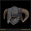 Barbarian Iron Helmet