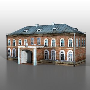 brest fortress 3d max