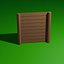 Low Poly Wall Wood