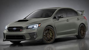 3D Subaru WRX STI 2019 3D Model model