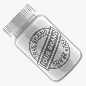 Pill Bottle White