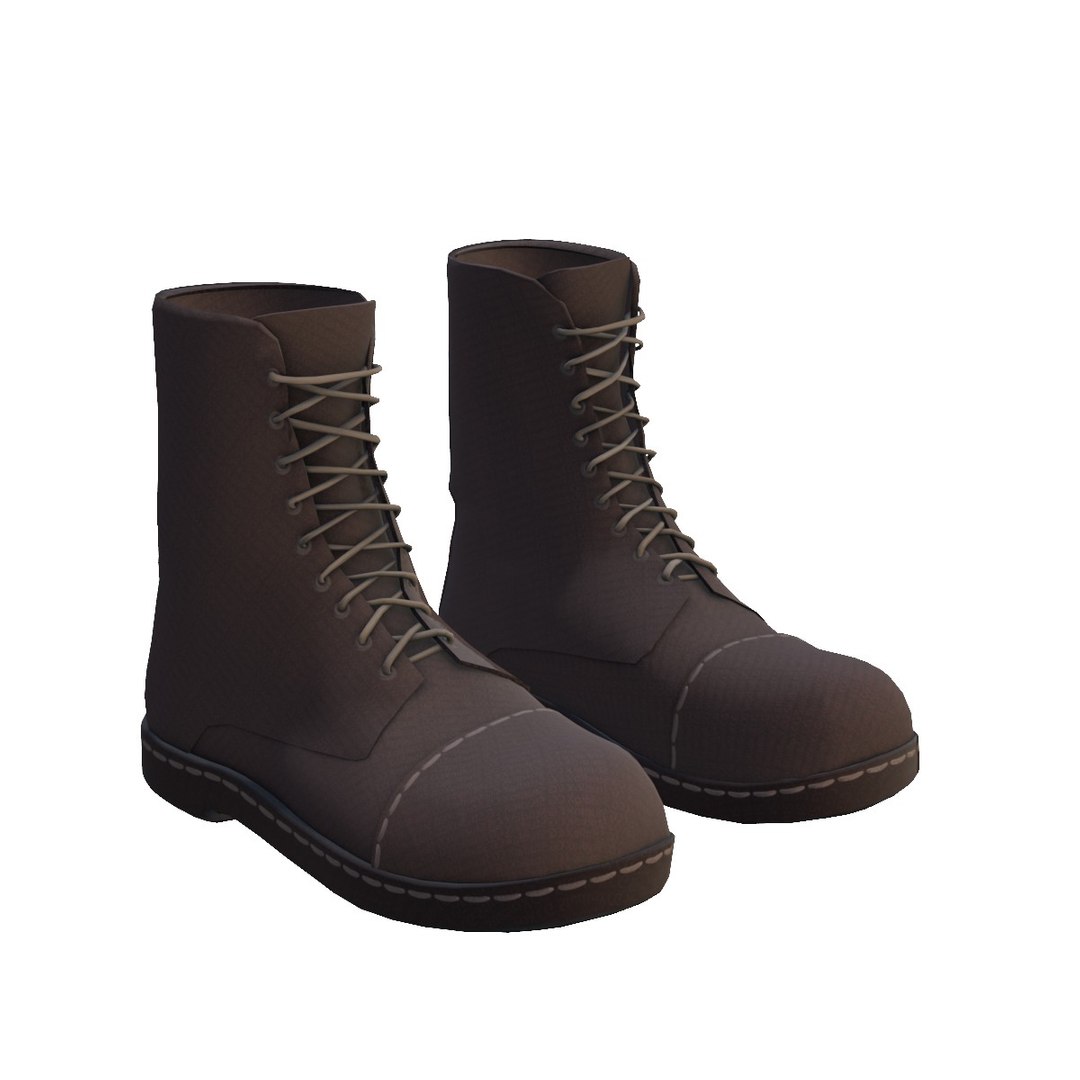 3D Boots - TurboSquid 2375899
