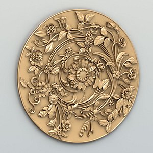 Round rosette 025