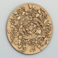 Round rosette 025