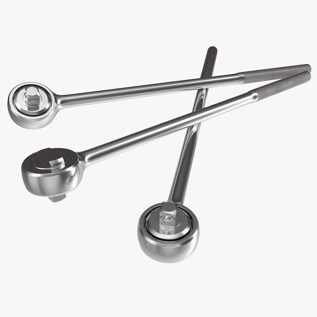 Ratchet Tool 3D Model 3D model preview