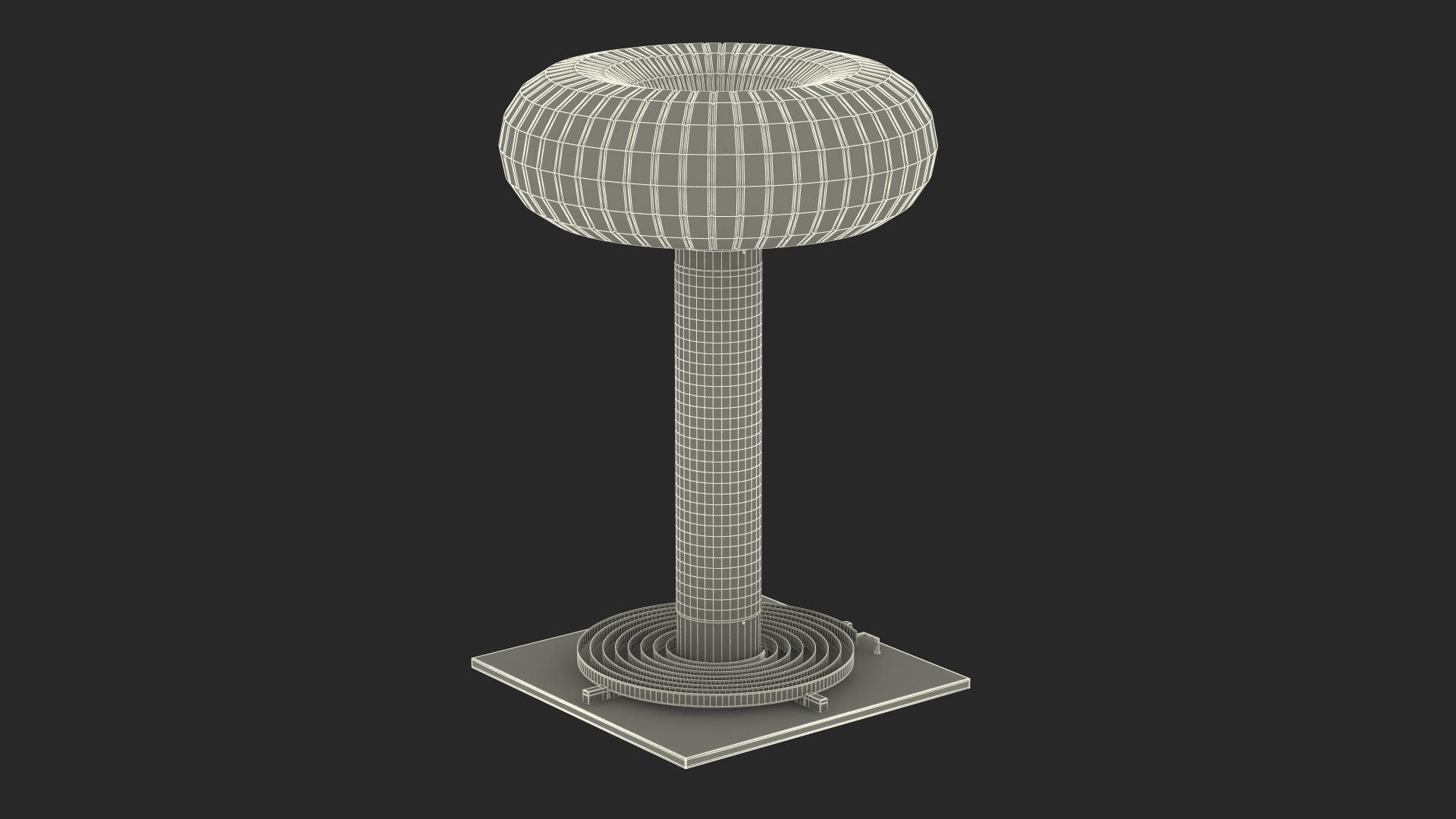 3D Tesla Coil With Stand - TurboSquid 2250946