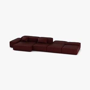 Living Divani Extrasoft Sofa 3D model