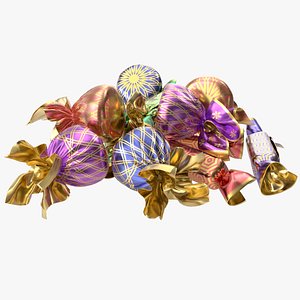Candies Bundle 3D model