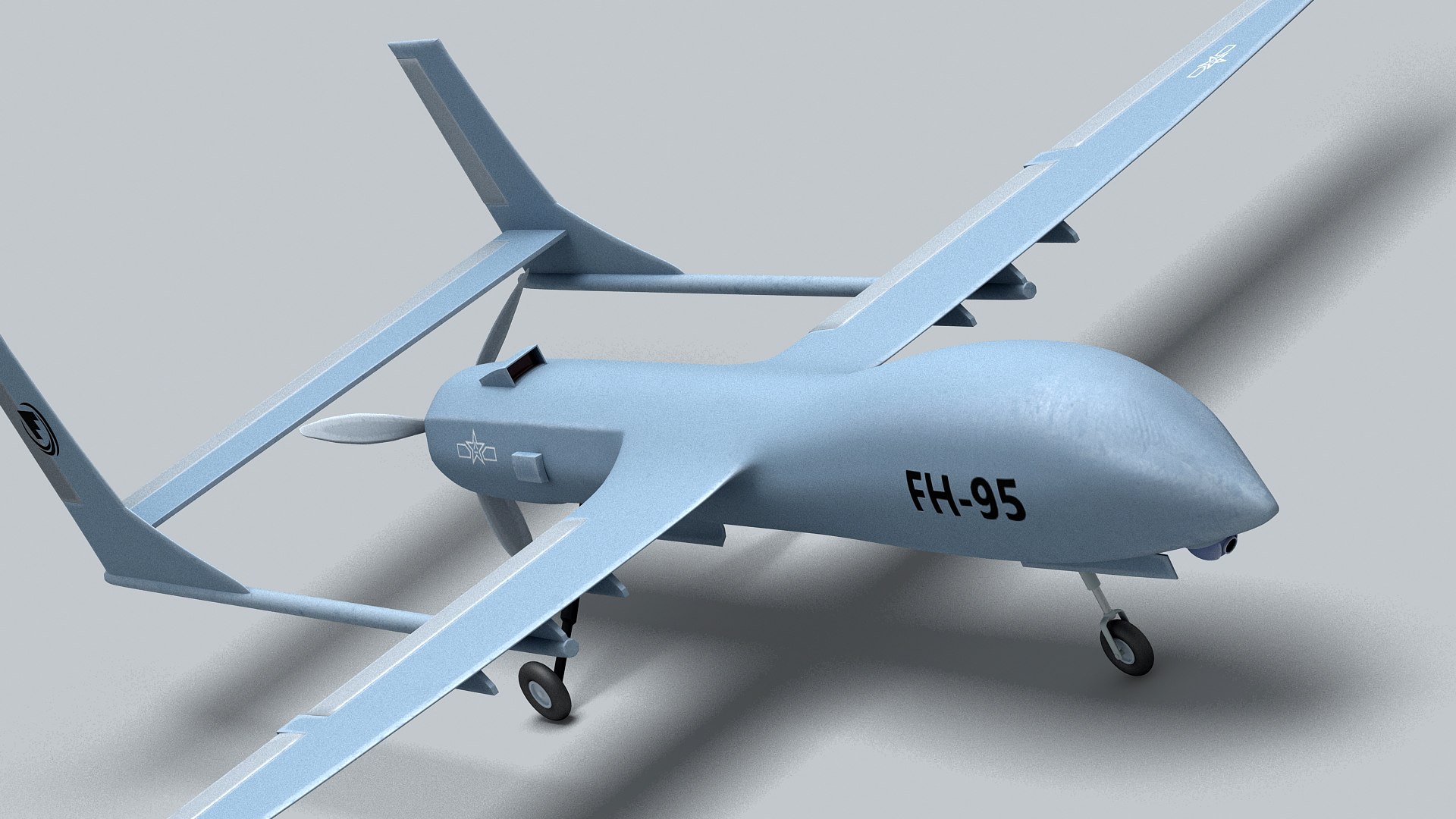 FH-95 UAV Model - TurboSquid 2108580