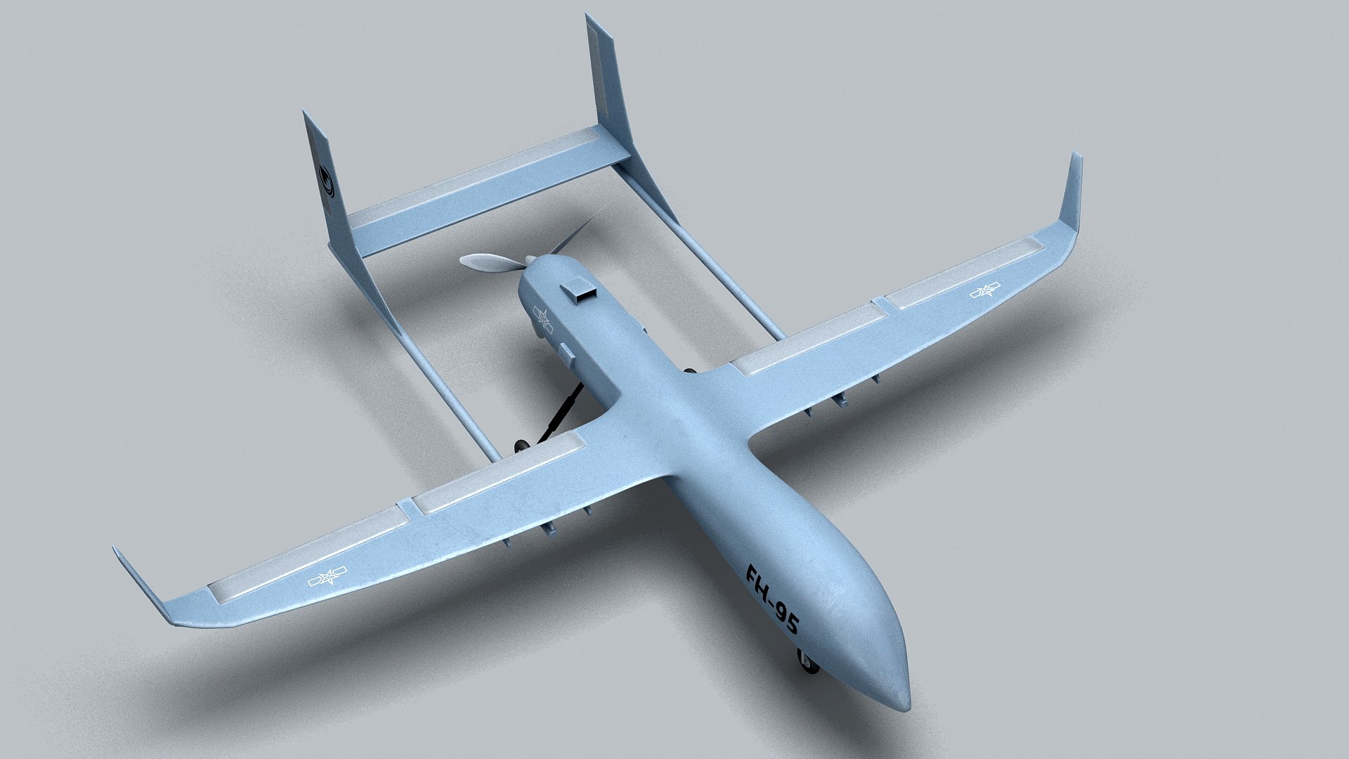 FH-95 UAV Model - TurboSquid 2108580