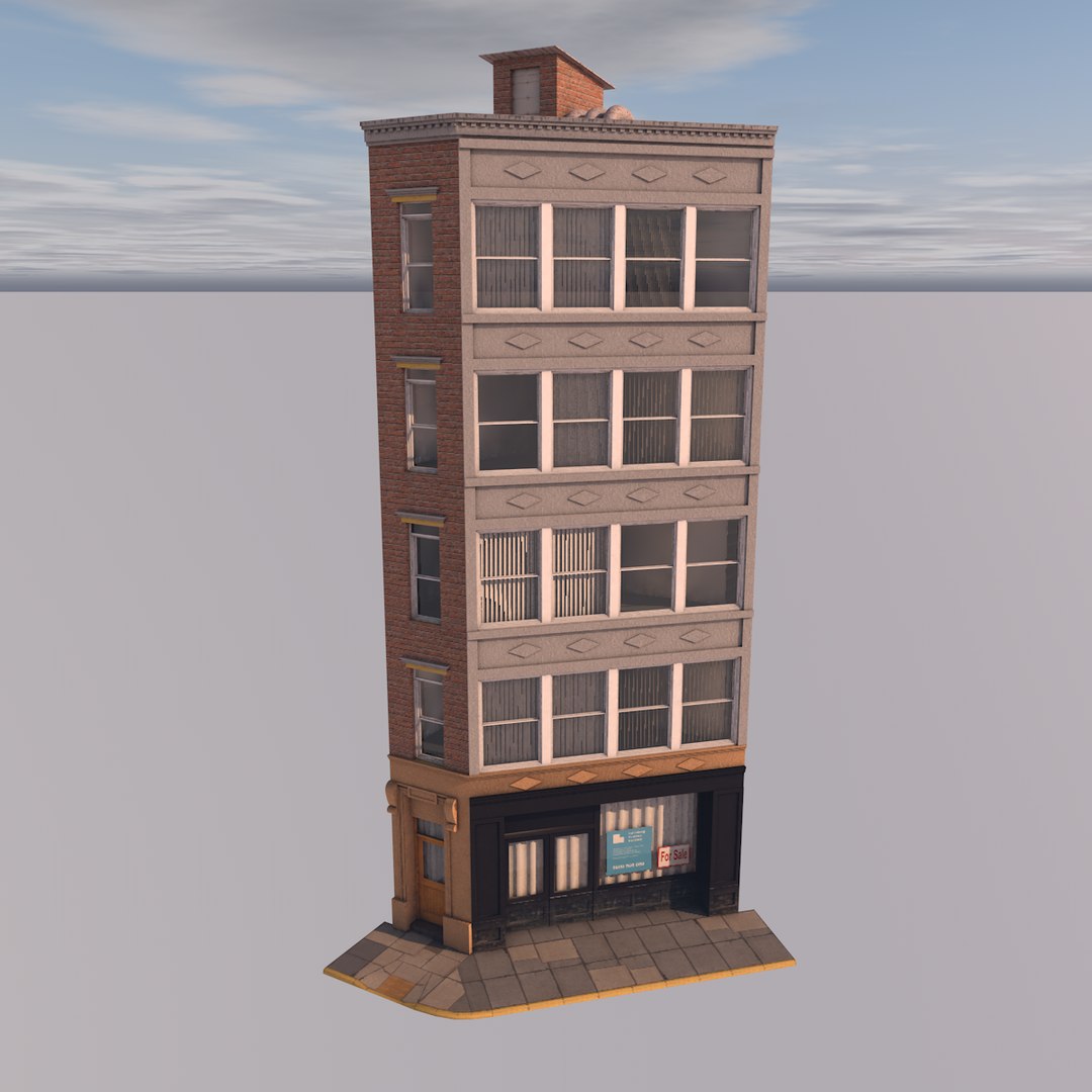 3D new york type building - TurboSquid 1367732