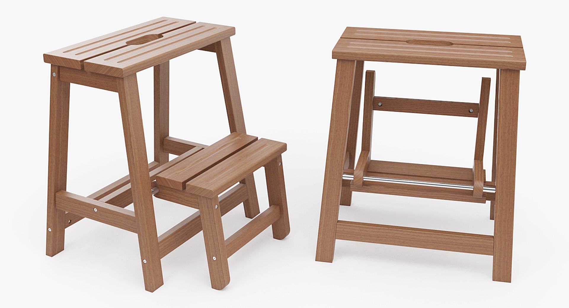 realistic step ladder stool max