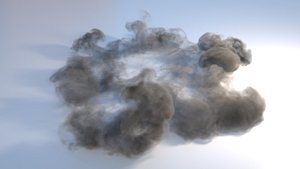 Smoke Burst VDB 3D model