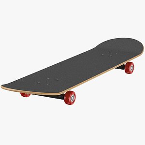 Skateboard 01 3D model