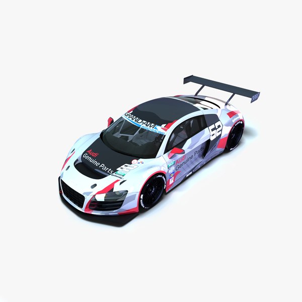 3d audi r8 lms model