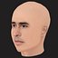 Low Poly Bad Bunny Rapper Head