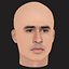 Low Poly Bad Bunny Rapper Head