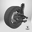 Volkswagen Car Wheel with Suspension