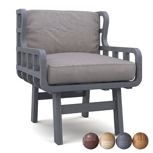 garden chair 3D model
