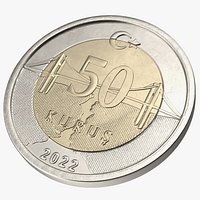 Coin 50 Kurus from Turkey