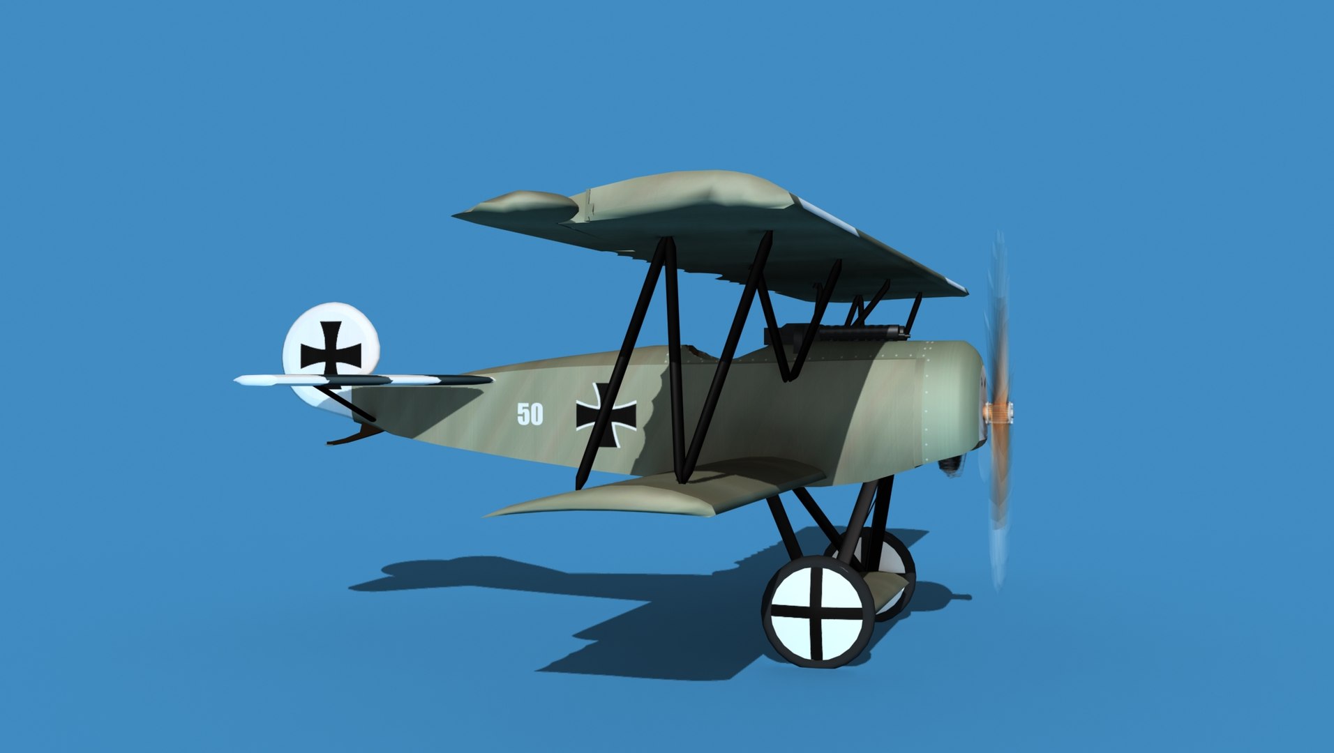 3D Fokker D-VI V11 Model - TurboSquid 1919430