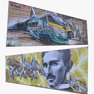 Graffiti walls collection