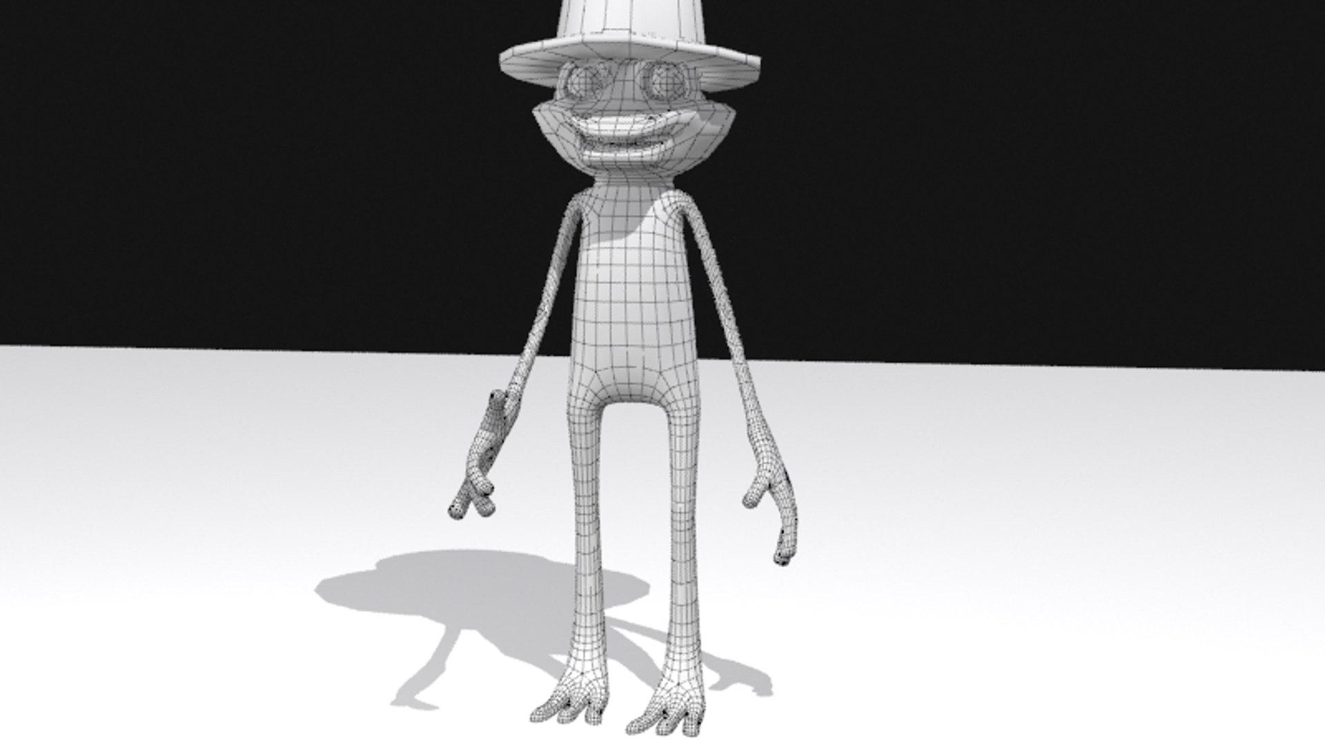 3D Cartoon Frog Model - TurboSquid 1471588