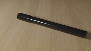 3D Black Marker model