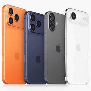 3D model Apple iPhone 17 collection v2
