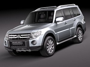 3ds mitsubishi pajero 2010 suv